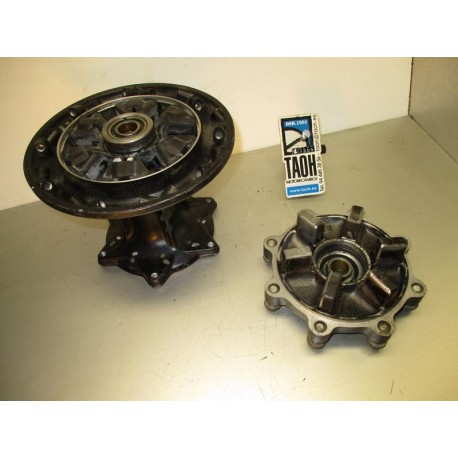 Buje trasero y portacorona KLR 650