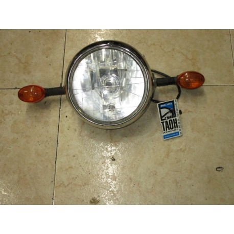 Faro redondo GT 125/250/650 Naked con intermitente