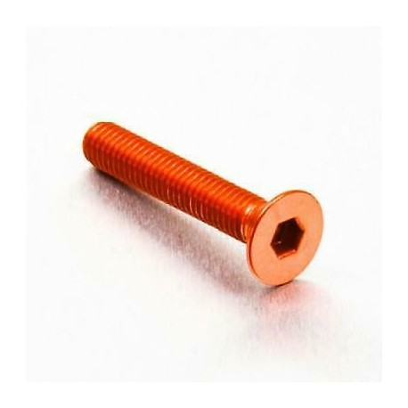 Tornillo de Aluminio Pro-bolt avellanado M6 