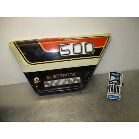 Bajo asiento izquierda Ducati Desmo 500 1982