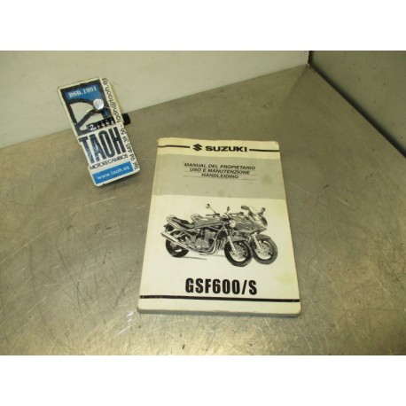 Manual del propietario Bandit 600 00