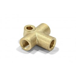 T de 3 vias Hembra M 10x1.00