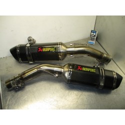Silenciosos "Akrapovic" falsos Yamaha FJR 1300 2003