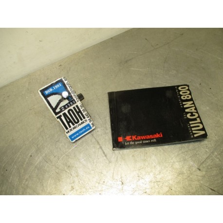 Manual del propietario Kawasaki VN 800 Vulcan Classic 1999