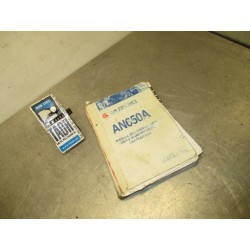 Manual del propietario Suzuki Burgman 650 2006