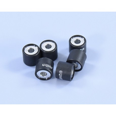 Rodillos de variador POLINI 19x17mm 7,2gr - 6 piez