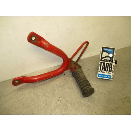 Soporte y reposapie trasero izquierdo Yamaha XT 350